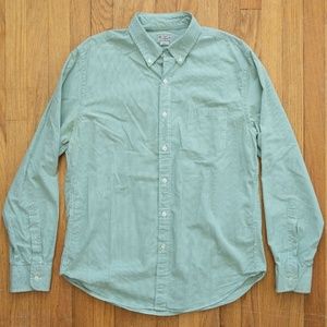J Crew Checked Long Sleeve Button Front Shirt L